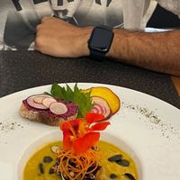 Entree  at Annadata in Saint-malo