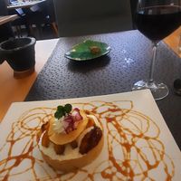 Apple tarte with caramel  at Annadata in Saint-malo