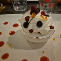 Amazing pavlova! at Annadata in Saint-malo