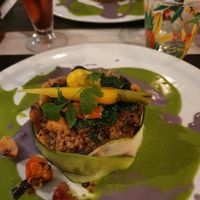 Vegetable curry at Annadata in Saint-malo