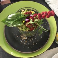 Taboulé de chou romanesco - brocoli à la grenade (et des herbes aromatiques en folie) at Annadata in Saint-malo