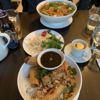Pho veg and bun veg  at Pho Kim  in Dublin
