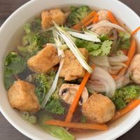 Vegan pho with tofu  at Pho Kim  in Dublin