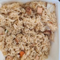 Brown rice at Golden Palace in Watertown