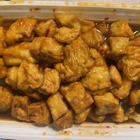General tsos tofu  at Golden Palace in Watertown