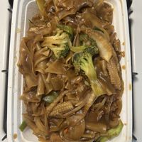 Vegetable ho fun  at Golden Palace in Watertown