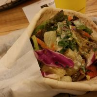 Falafel  at Falafel King in Boulder