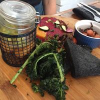 Breakfast board at Handsome Her in Brunswick