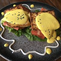 Tofu Benedict  at Handsome Her in Brunswick