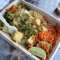 Build your own  at Asian Box in Burlingame