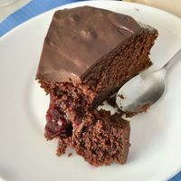 Yummy Vegan Dessert  at Empatia Rincon Vegano in Madrid