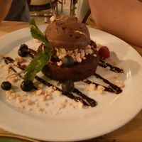 Dessert: Brownie Brown (vegan) at Superchulo in Madrid