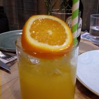 Cocktail sin alcohol at Superchulo in Madrid