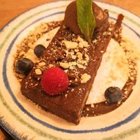 Brownie brown at Superchulo in Madrid