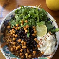 Vegan curry   at Superchulo in Madrid