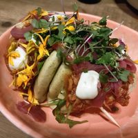 Vegan baos at Superchulo in Madrid