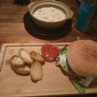 mr burger at Superchulo in Madrid