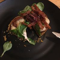 amazing and filling mini pizza (3 units) October 2017 at Superchulo in Madrid