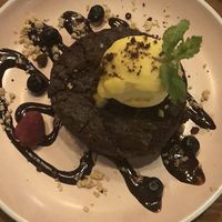 Vegan GF Brownie at Superchulo in Madrid