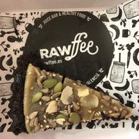 Vegan Brownies for Breakfast! at RAWffee in Valencia