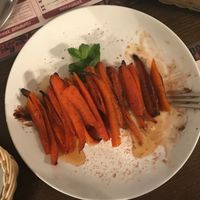 Glazed carrots at Propaganda  in Chisinau