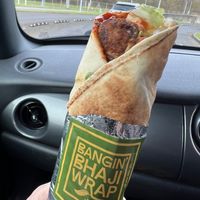 New bangin’ barjee wrap at LEON in Folkestone