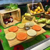 Vegan patties  at La Sambula in Cannigione