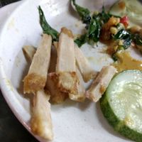 Vegan bones at Dragon Gate Vegetarian in Central Singapore