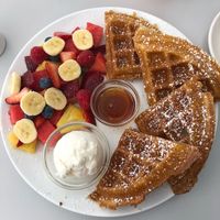 Fruit salad! at Waffle on Cairns in Cairns