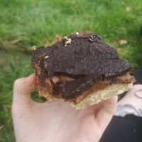 Vegan snickers slice at Seacrest Kafé in Galway