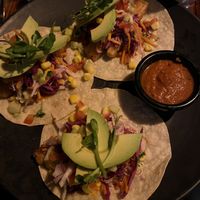 Vegan tacos at Freddy's Restaurant in Limerick