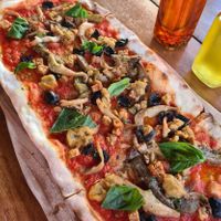 Pizza vegana at Classico Italiano in 