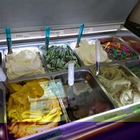 Super good vegan ice cream and vegan focaccia!  at Italienaren i Gubbängen in Farsta