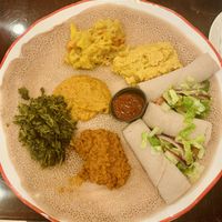 Vegetarian platter (vegan) at JD Bar & Restaurant in Annandale