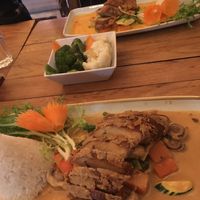 Fake duck! at Huong Que - Görli in Berlin