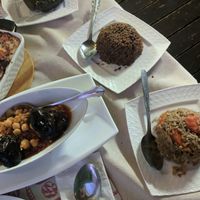 Variety of grain and legume dishes - delicious at El Galil in Amirim