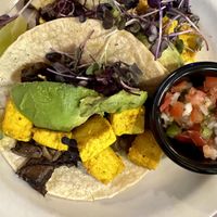 Mushroom Tofu Tacos  at The Nova Cafe in Bozeman