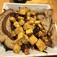 Forbidden hash bowl with tofu & rye   at The Nova Cafe in Bozeman