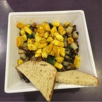 Vegan brunch option at The Nova Cafe in Bozeman