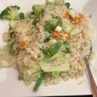 Vegetable fried rice at Thai Orchid in Banning