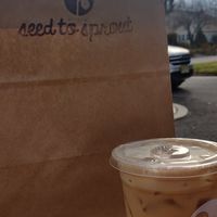Caramel macchiato at From Seed to Sprout in Fair Haven