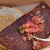 Mexican omelette at From Seed to Sprout in Fair Haven