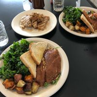 BLT omelette, Mexican omelette, cinnamon bun french toast. Amazing!! at From Seed to Sprout in Fair Haven