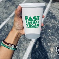 Sweet cup  at E Burger in Columbus