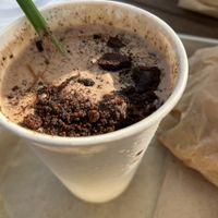 Death by chocolate milkshake  at E Burger in Columbus