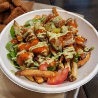 Super loaded fries at E Burger in Columbus
