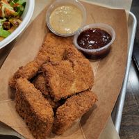 Tofu nuggies at E Burger in Columbus
