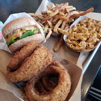 Eden burger! at E Burger in Columbus