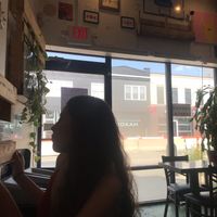 cute plants at E Burger in Columbus