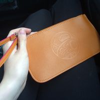 vegan clutch bag at Village Gallery  in Tofino